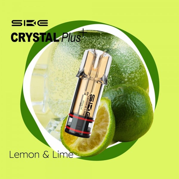 SKE Crystal Bar Plus Pods - Lemon & Lime (2er Pack)