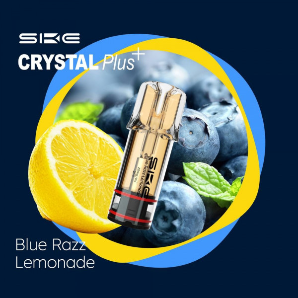 SKE Crystal Bar Plus Pods - Blue Razz Lemonade (2er Pack)