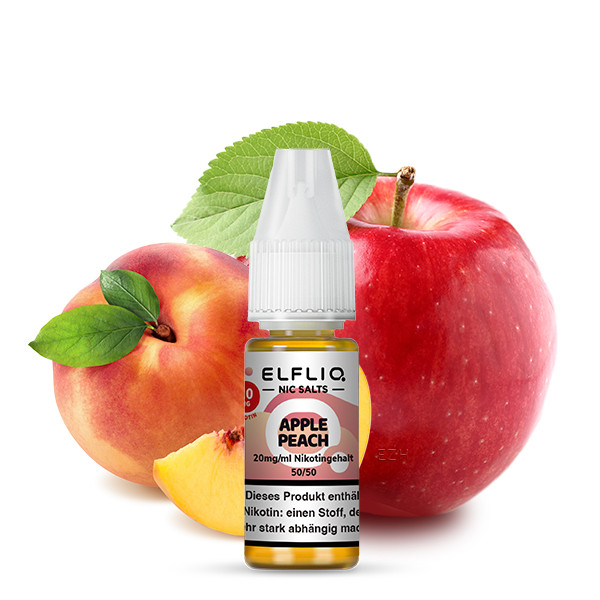 Elfliq by Elf Bar NicSalt Liquid - Apple Peach 20mg