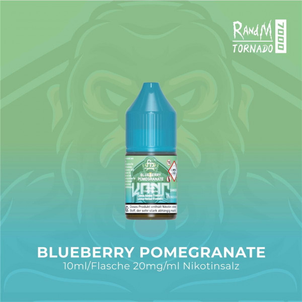 RandM Tornado Liquid 10 ml - Blueberry Pomegranate 20 mg/ml