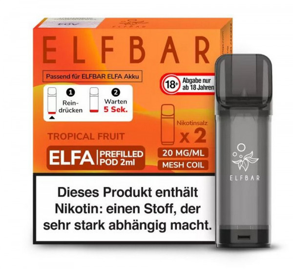 Elf Bar ELFA Prefilled Pod Tropical Fruit (2Stk)