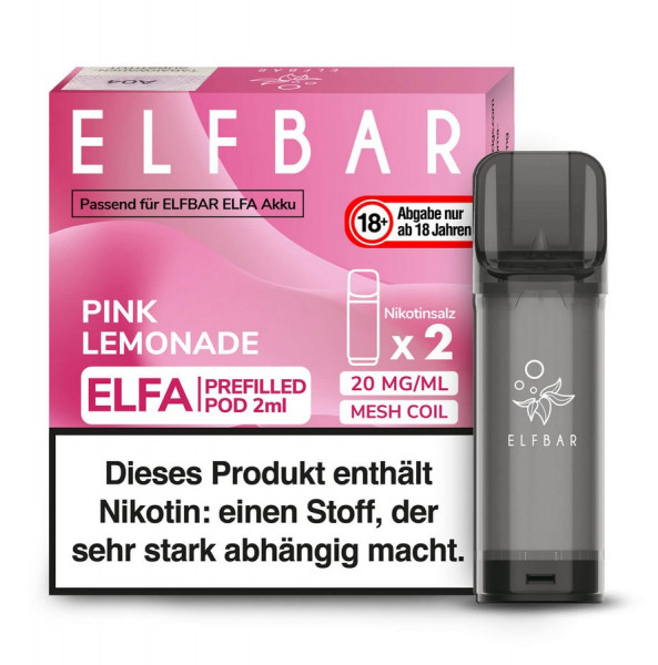 Elf Bar ELFA Prefilled Pod Pink Lemonade (2 Stk)