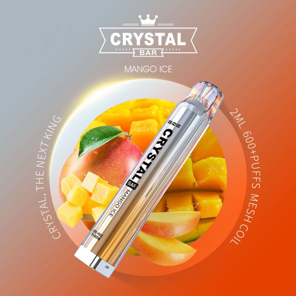 Crystal Bar Vape 600 - Mango Ice