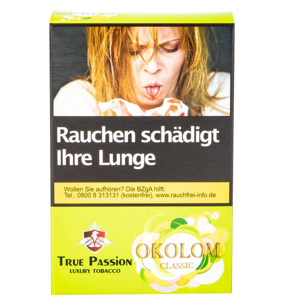 True Passion Okolom Classic 20g Günstig Online Kaufen Shisha Net De