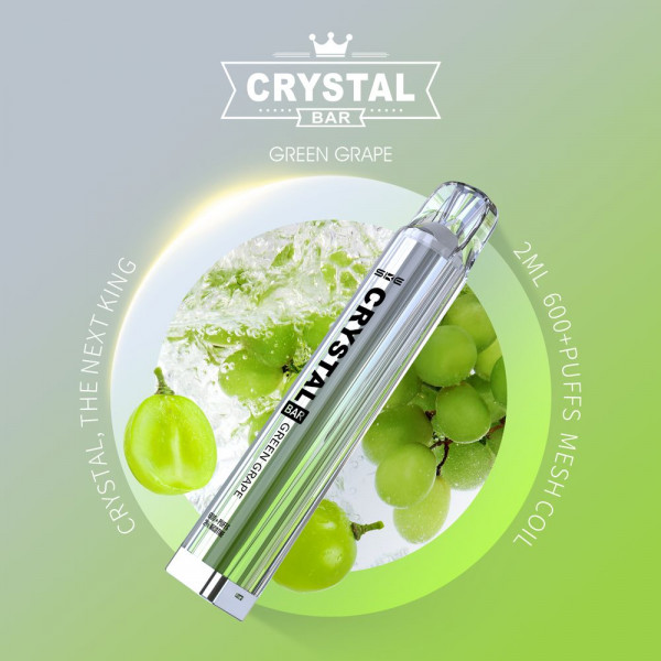 Crystal Bar Vape 600 - Green Grape