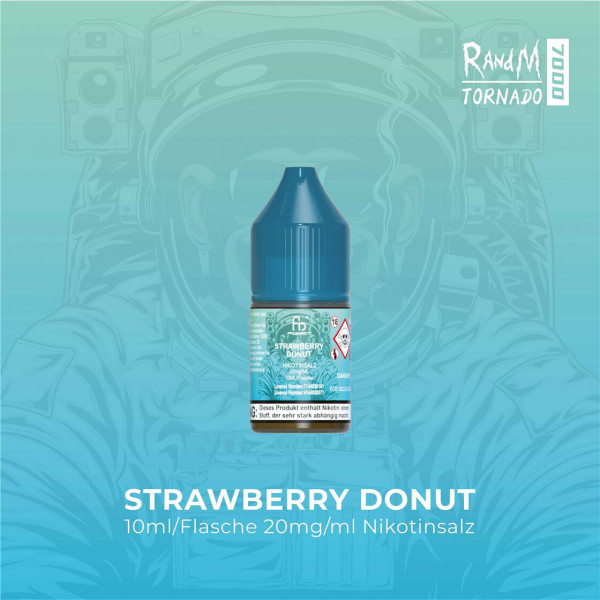 RandM Tornado Liquid 10 ml - Strawberry Donut 20 mg/ml