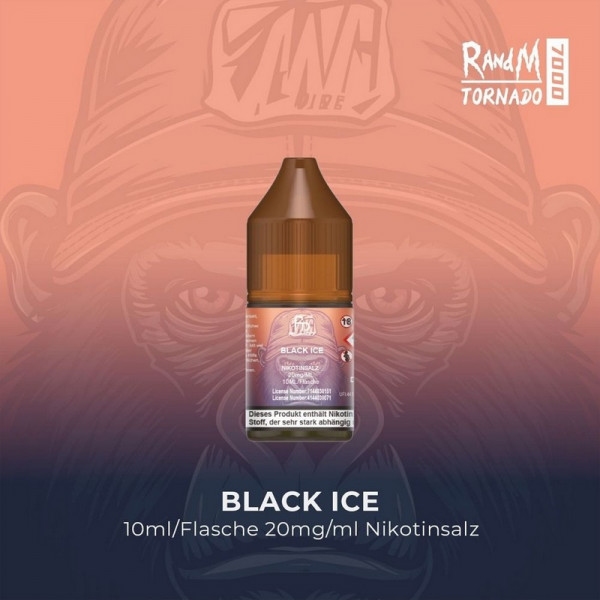 RandM Tornado Liquid 10 ml - Black Ice 20 mg/ml