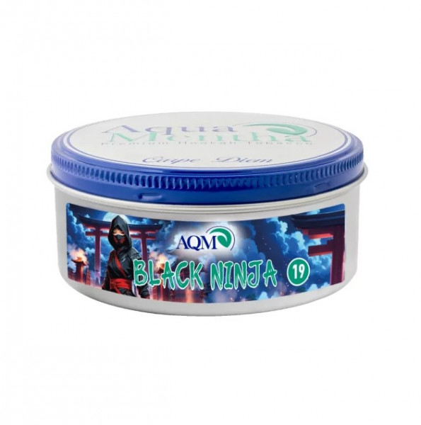 Aqua Mentha Tabak - Black Ninja 200g