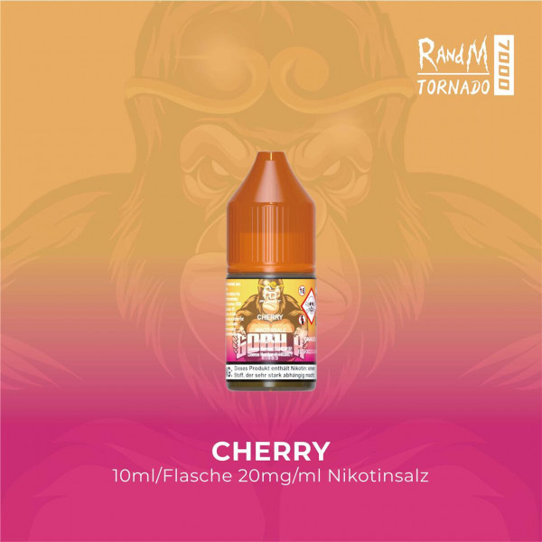 RandM Tornado Liquid 10 ml - Cherry 20 mg/ml