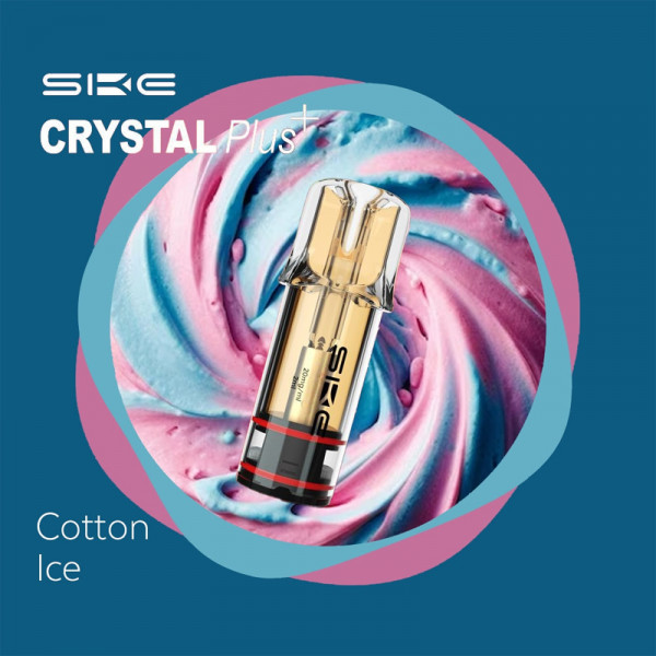 SKE Crystal Bar Plus Pods - Cotton Ice (2er Pack)